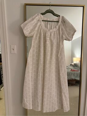 Darling Loungewear NWOT Short Sleeve Long Nightgown - Sand Dune